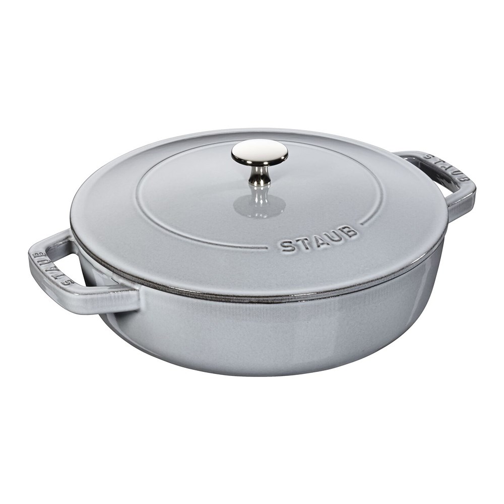 Staub Döküm Tencere Yuvarlak 24 cm BeyazStaub