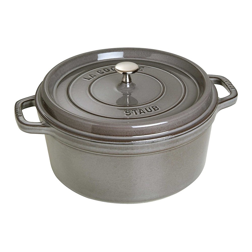Staub Döküm Tencere Yuvarlak 28 cm Grafit GriStaub