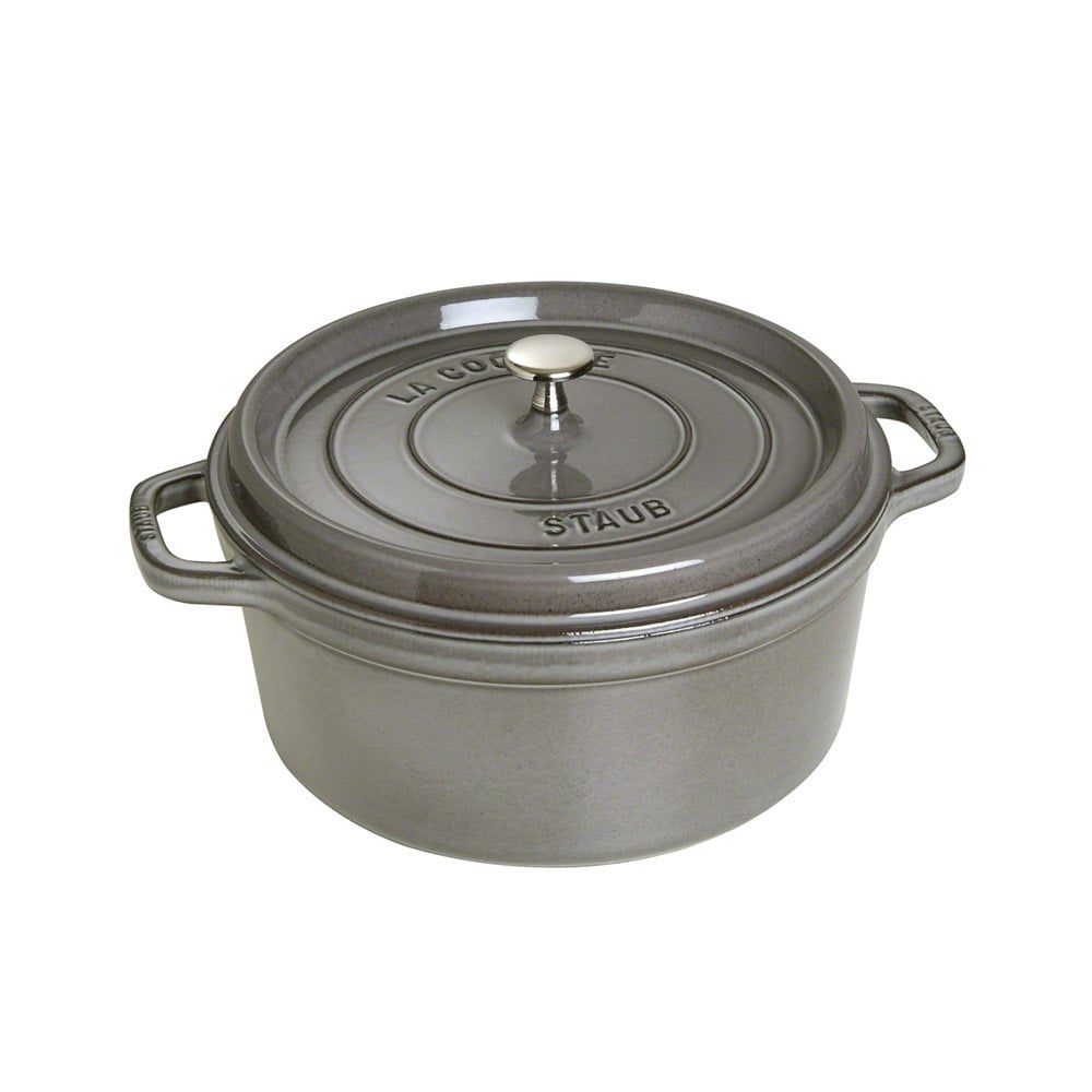 Staub Döküm Tencere Yuvarlak 28 cm Grafit GriStaub