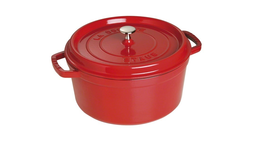 Staub Döküm Tencere Yuvarlak 28 cm KirazStaub