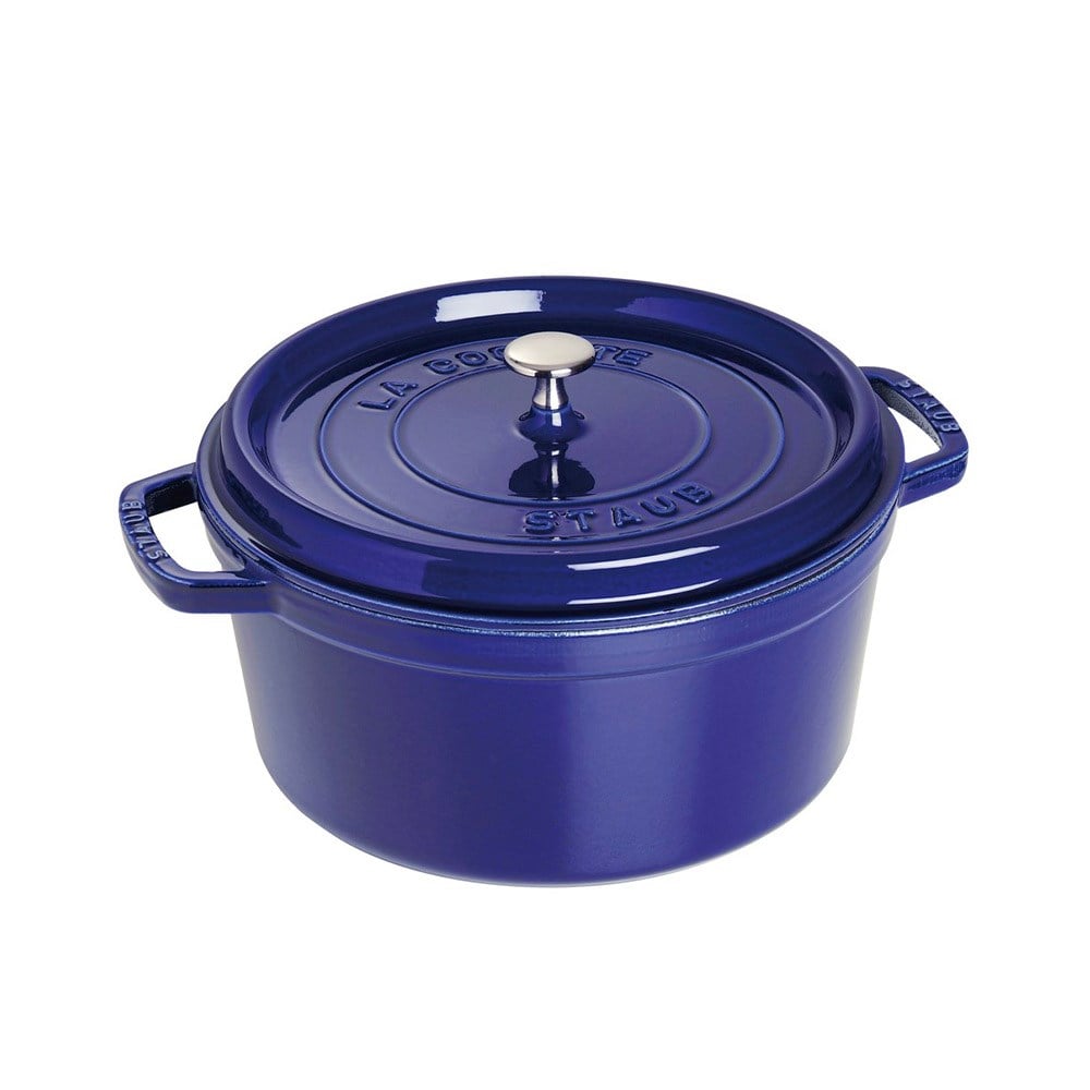 Staub Döküm Tencere Yuvarlak 28 cm  Koyu MaviStaub