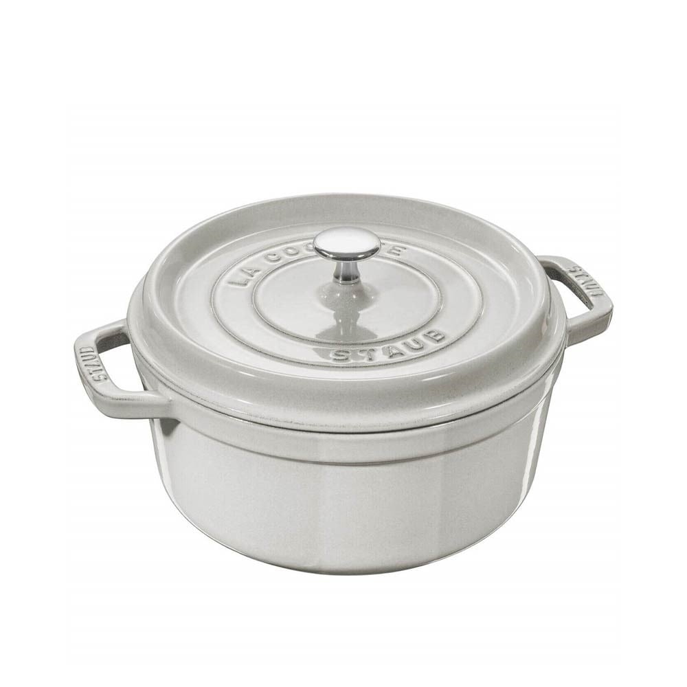 Staub Döküm Tencere Yuvarlak 28 cm Trüf BeyazıStaub
