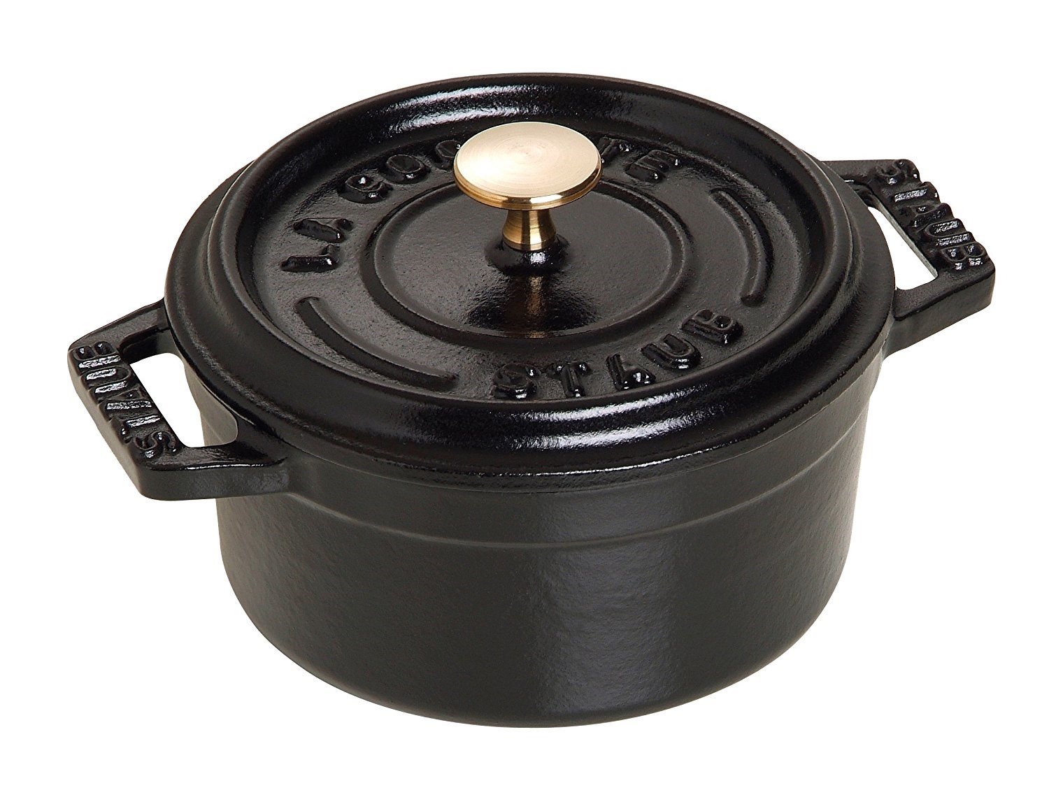 Staub La Cocotte Mini Döküm Tencere Yuvarlak 10 cm SiyahStaub