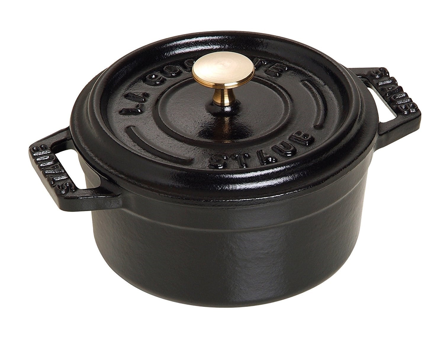 Staub La Cocotte Mini Döküm Tencere Yuvarlak 10 cm SiyahStaub