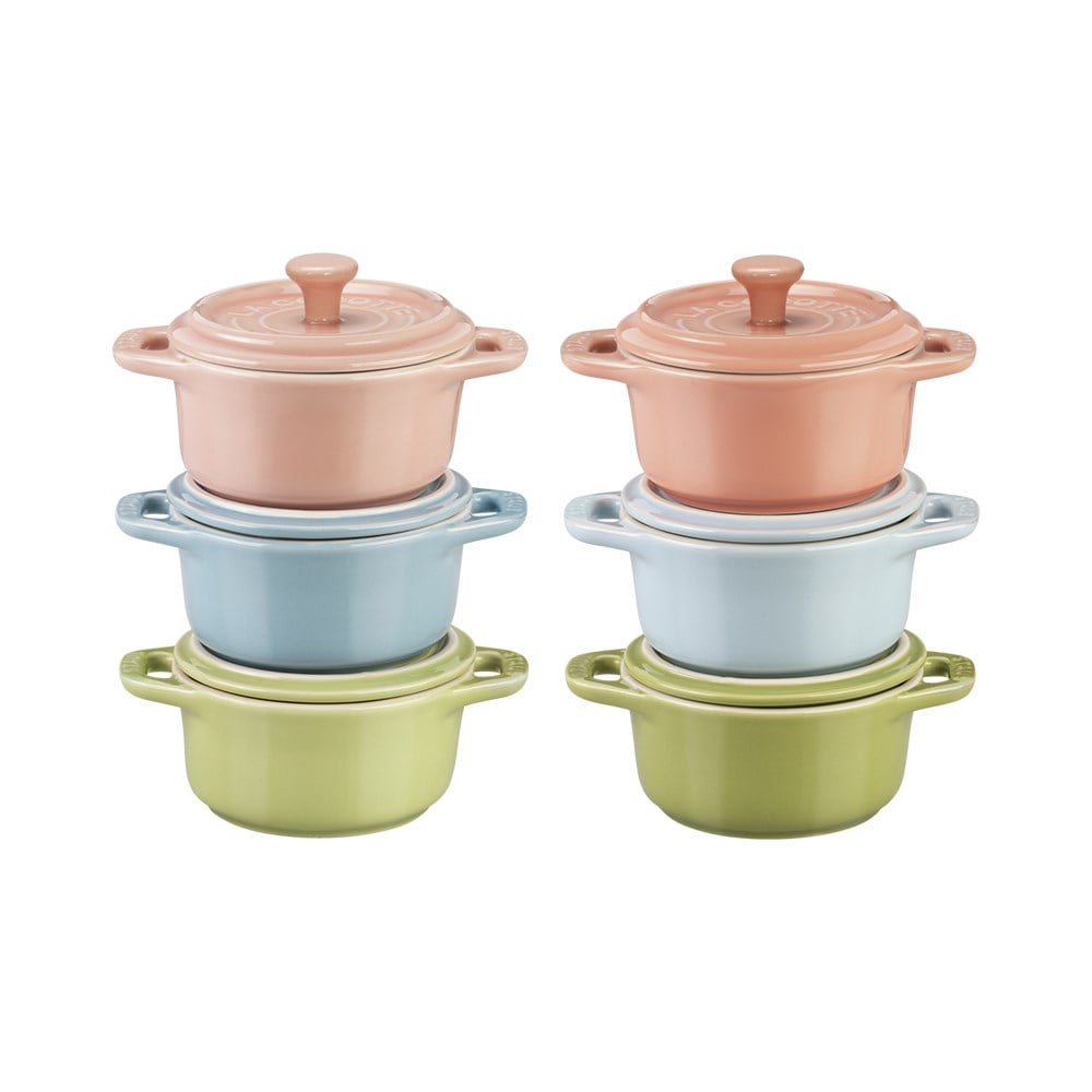 Staub Macaron Mini Cocotte Seramik Güveç Seti 6'lıStaub