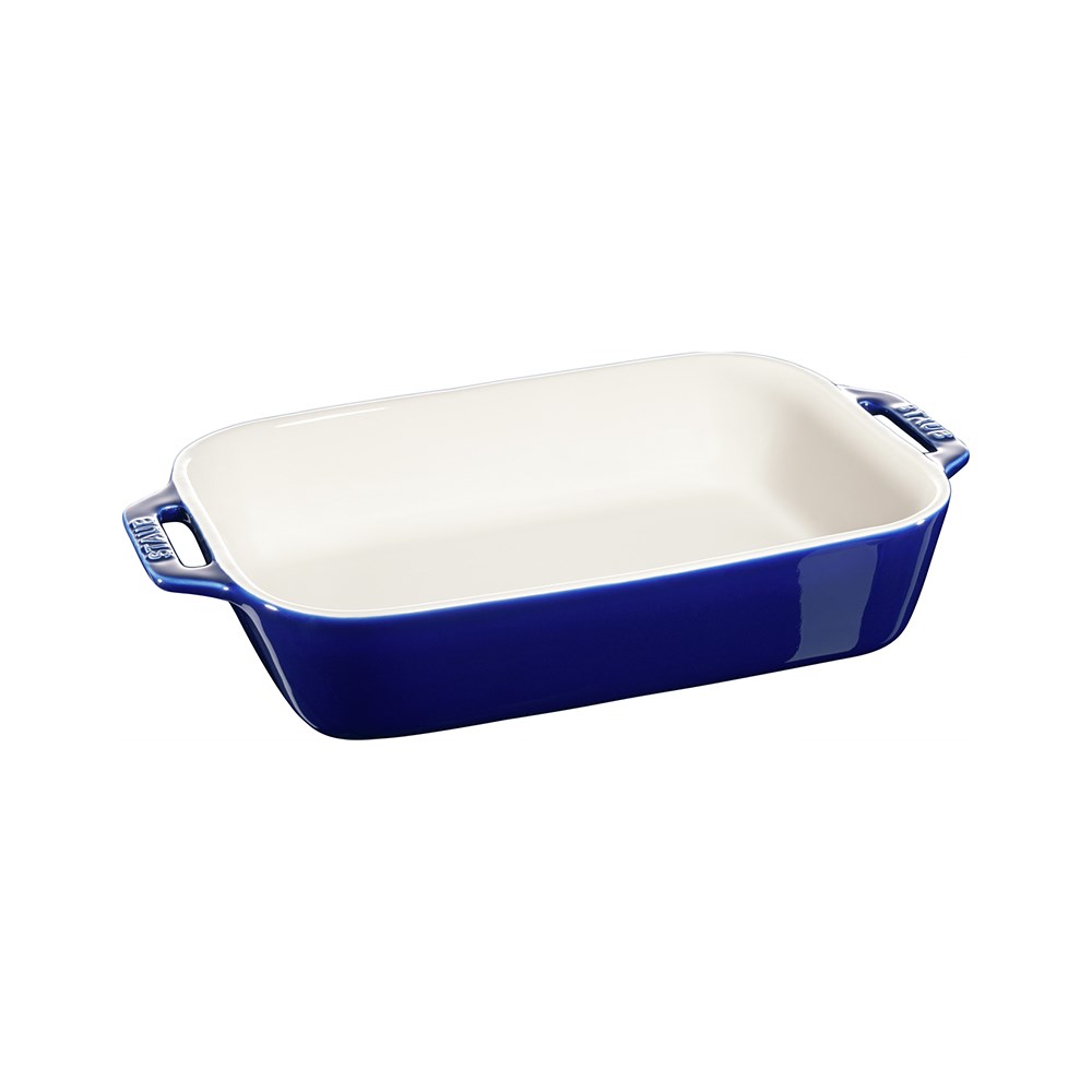 Staub Seramik Dikdörtgen Fırın Kabı 27 x 20 cm LacivertStaub