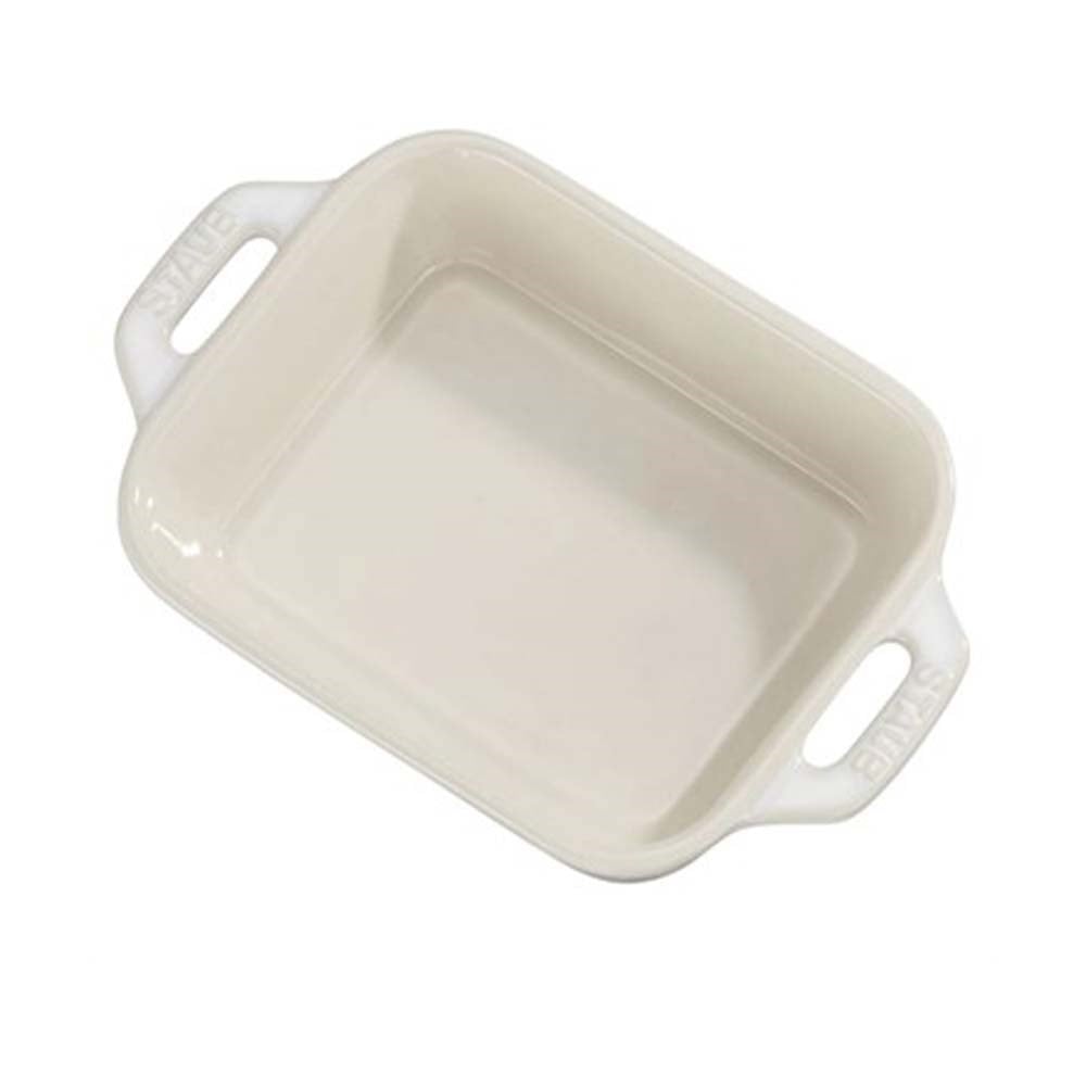 Staub Seramik Fırın Kabı 20x16 cm FildişiStaub
