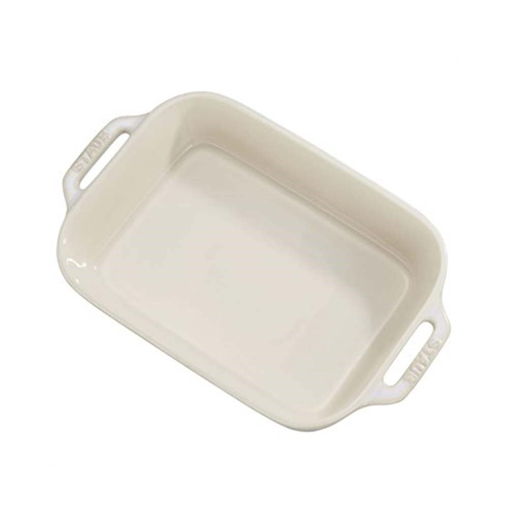 Staub Seramik Fırın Kabı 27x20 cm FildişiStaub