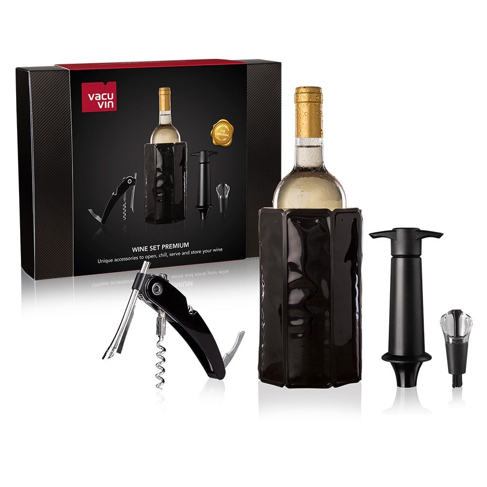 Vacu Vin Premium Şarap Soğutucu Seti 4 ParçaVacu Vin