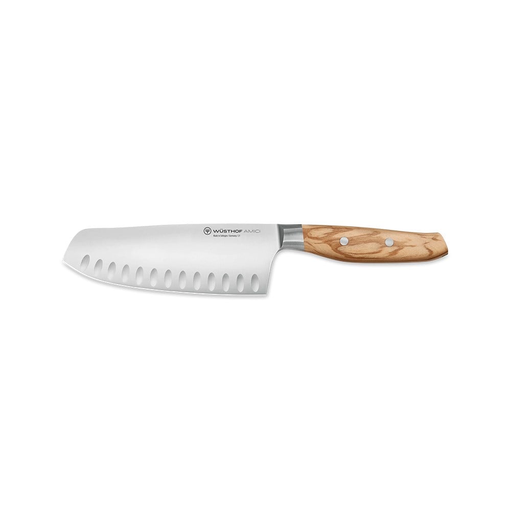 Wüsthof Amici Oluklu Santoku Bıçağı 17 cmWüsthof