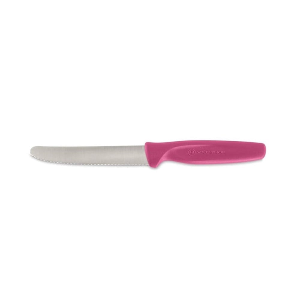 Wüsthof Create Tırtıklı Soyma Bıçağı 10 cm PembeWüsthof