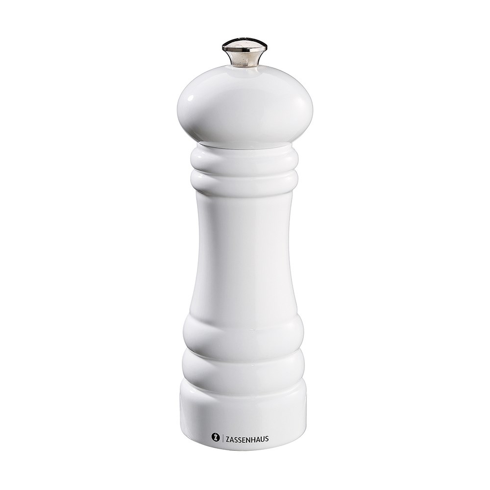Zassenhaus Berlin Baharat Öğütücü 18 cm Parlak BeyazZassenhaus