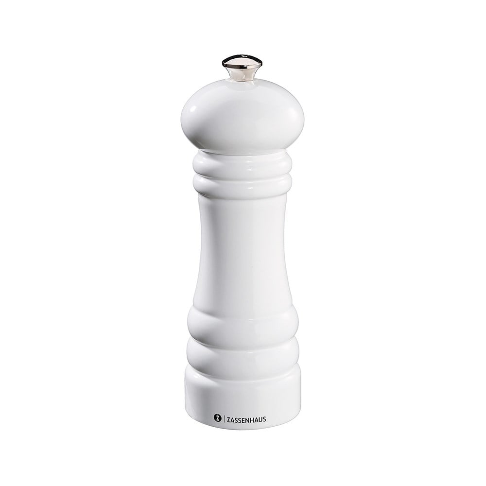 Zassenhaus Berlin Tuz Değirmeni 18 cm Parlak BeyazZassenhaus