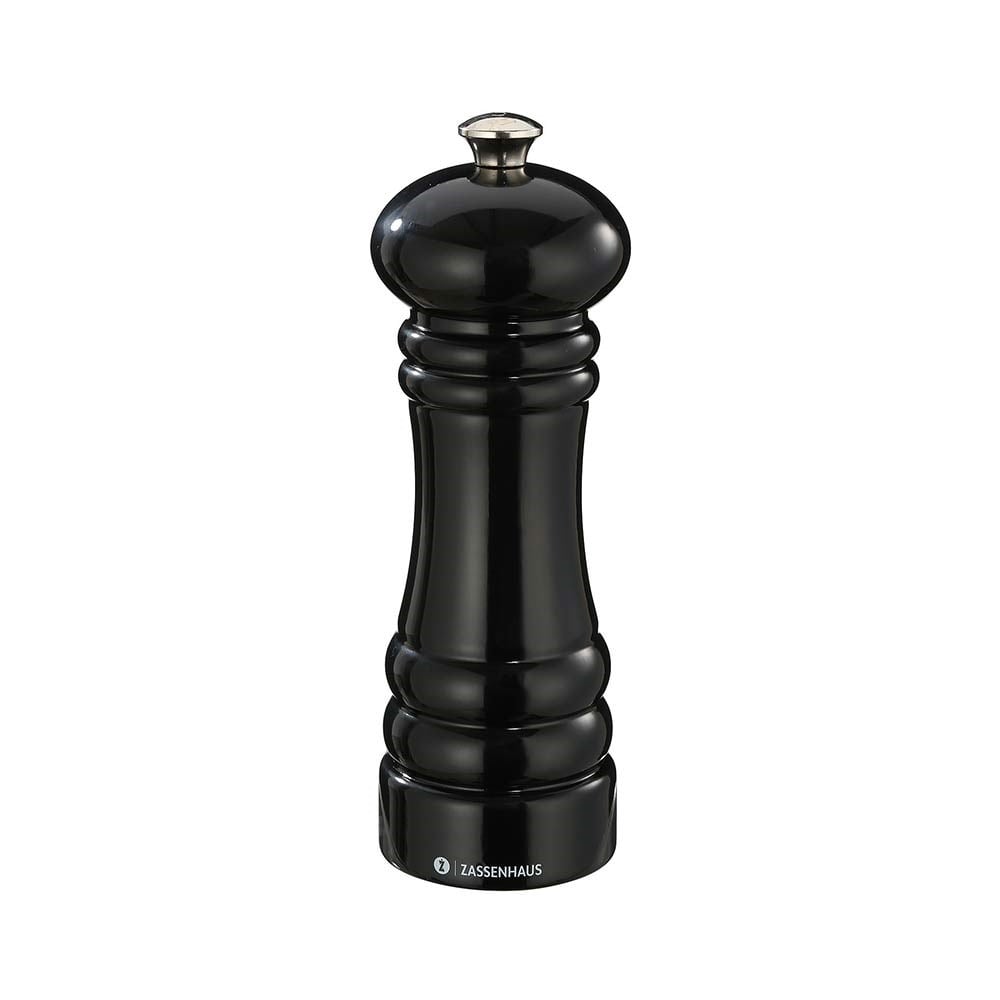 Zassenhaus Berlin Tuz Değirmeni 18 cm Parlak SiyahZassenhaus