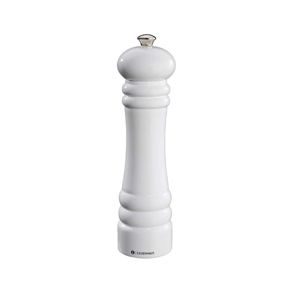 Zassenhaus Berlin Tuz Değirmeni 24 cm Parlak BeyazZassenhaus