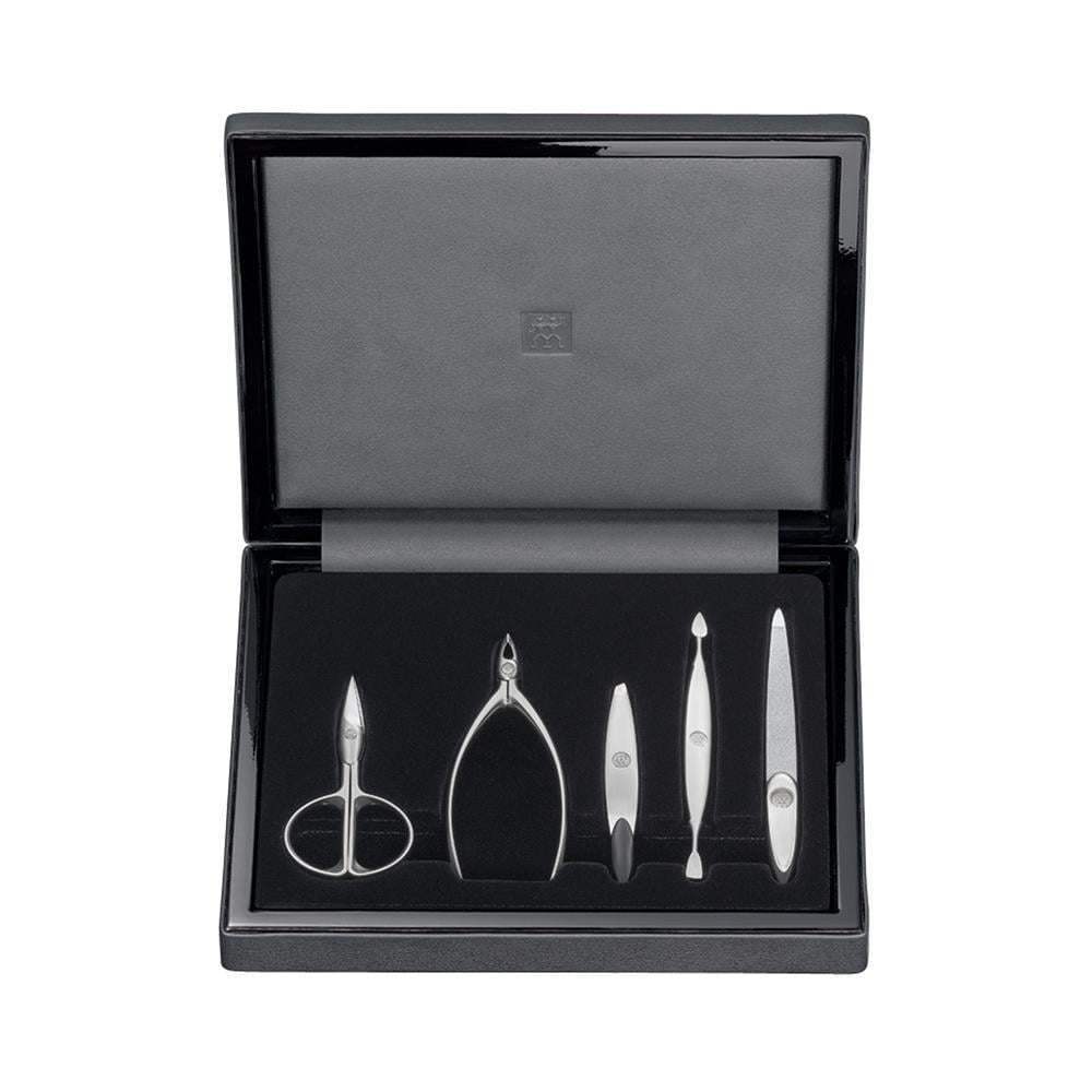 Zwilling Classic Manikür Seti Dana Derisi 4 Parça SiyahZwilling
