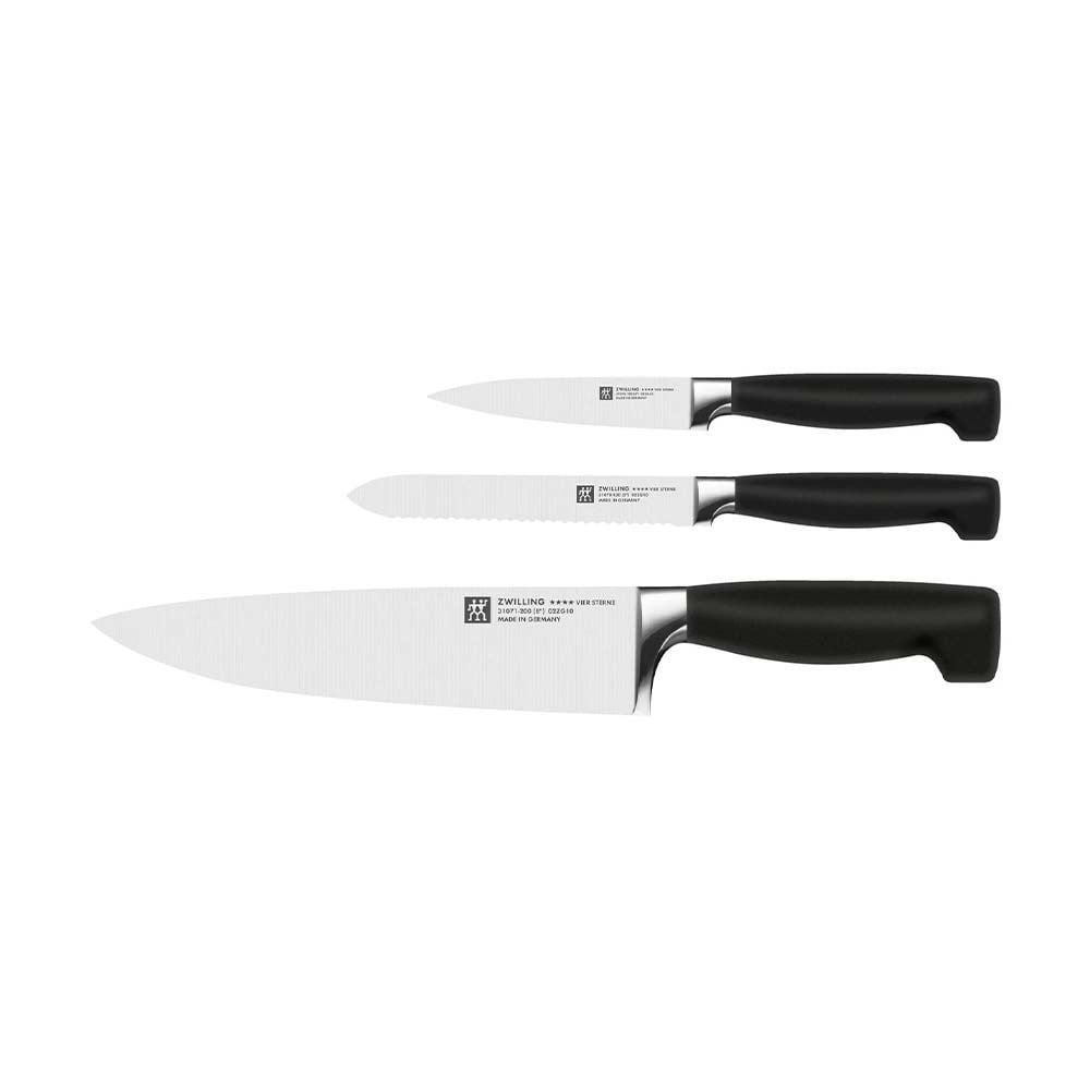 Zwilling Four Star Bıçak Seti Siyah 3 ParçaZwilling