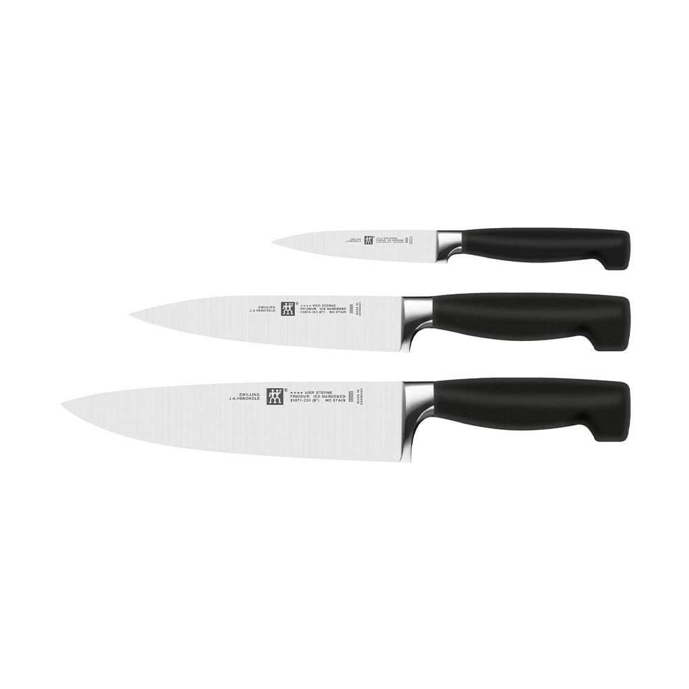 Zwilling Four Star Bıçak Seti Siyah 3 ParçaZwilling