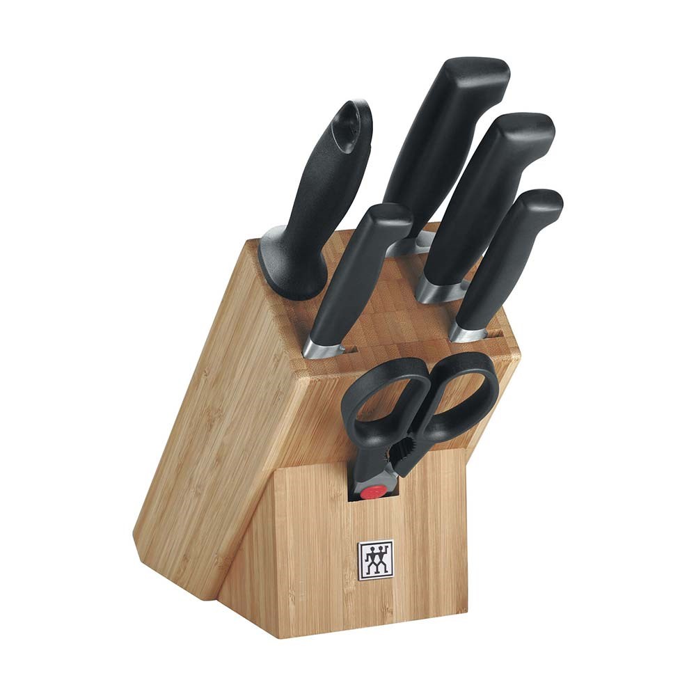 Zwilling Four Star Natural Bambu Blok Bıçak Seti 7 ParçaZwilling