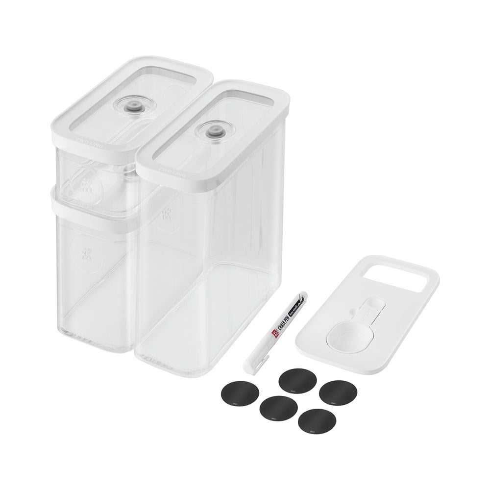Zwilling Fresh & Cube Saklama Kabı M Boyut 5 Parça BeyazZwilling