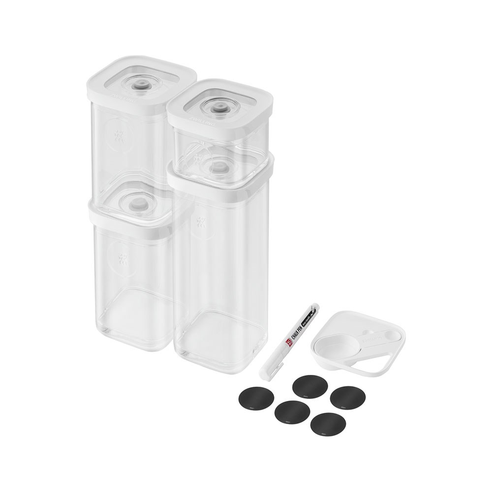 Zwilling Fresh & Cube Saklama Kabı S Boyut 6 Parça BeyazZwilling