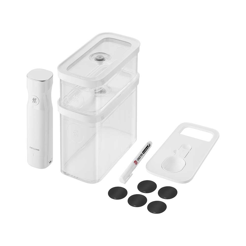 Zwilling Fresh & Save Cube Vakum Başlangıç Seti 5 Parça BeyazZwilling