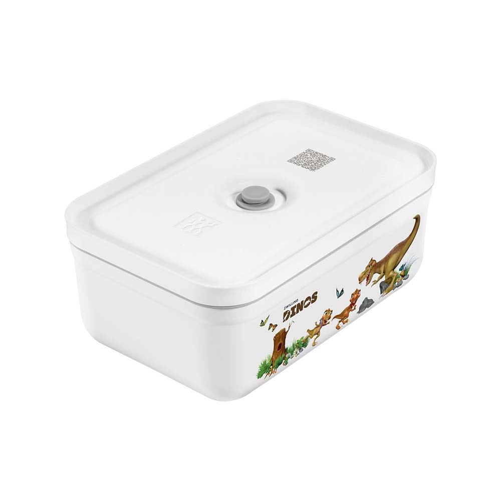 Zwilling Fresh & Save Dinos Vakumlu Yemek Taşıma Kabı L Boyut 1,3 L Beyaz-GriZwilling