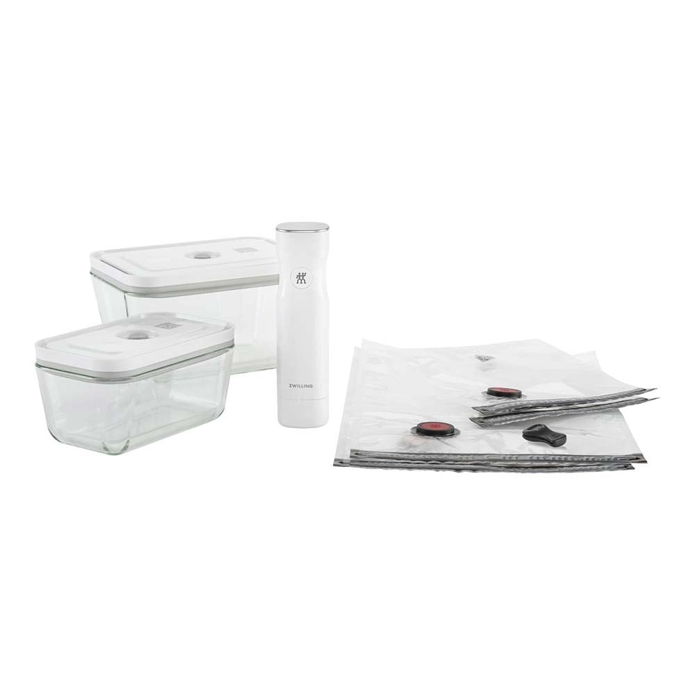 Zwilling Fresh & Save Vakumlu Cam Başlangıç Seti M/L Boyut 7 Parça GriZwilling