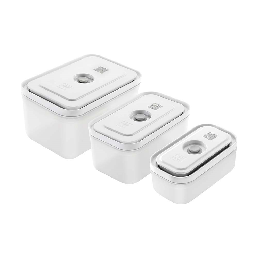 Zwilling Fresh & Save Vakumlu Saklama Kabı Seti S/M/L Boyut Yarı Şeffaf-GriZwilling