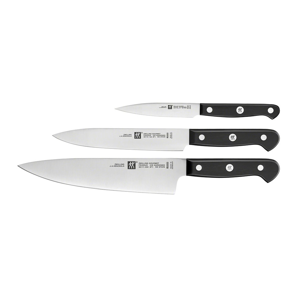 Zwilling Gourmet Bıçak Seti Siyah 3 ParçaZwilling