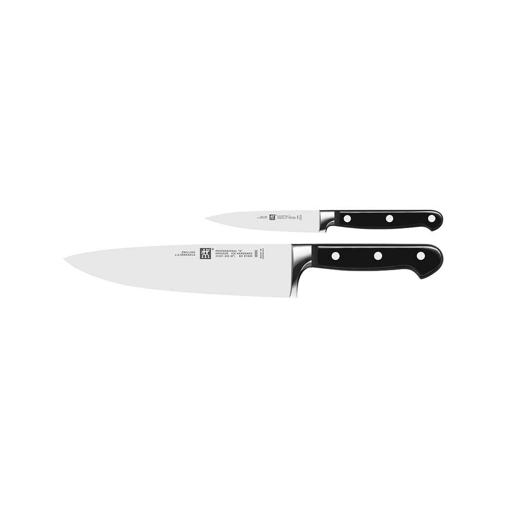 Zwilling Professional S Bıçak Seti Siyah 2 ParçaZwilling