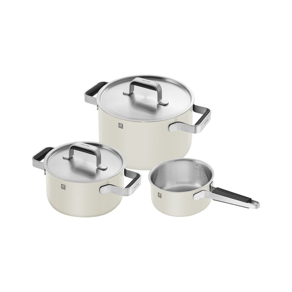 Zwilling Pure Tencere Seti 3 Parça FildişiZwilling