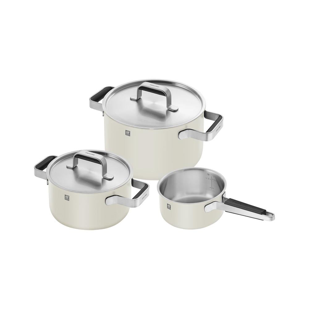 Zwilling Pure Tencere Seti 3 Parça FildişiZwilling