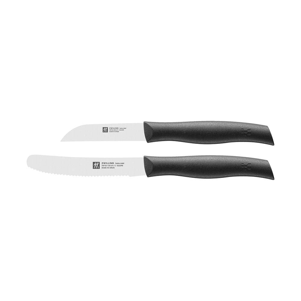 Zwilling Twin Grip Bıçak Seti 2 Parça SiyahZwilling