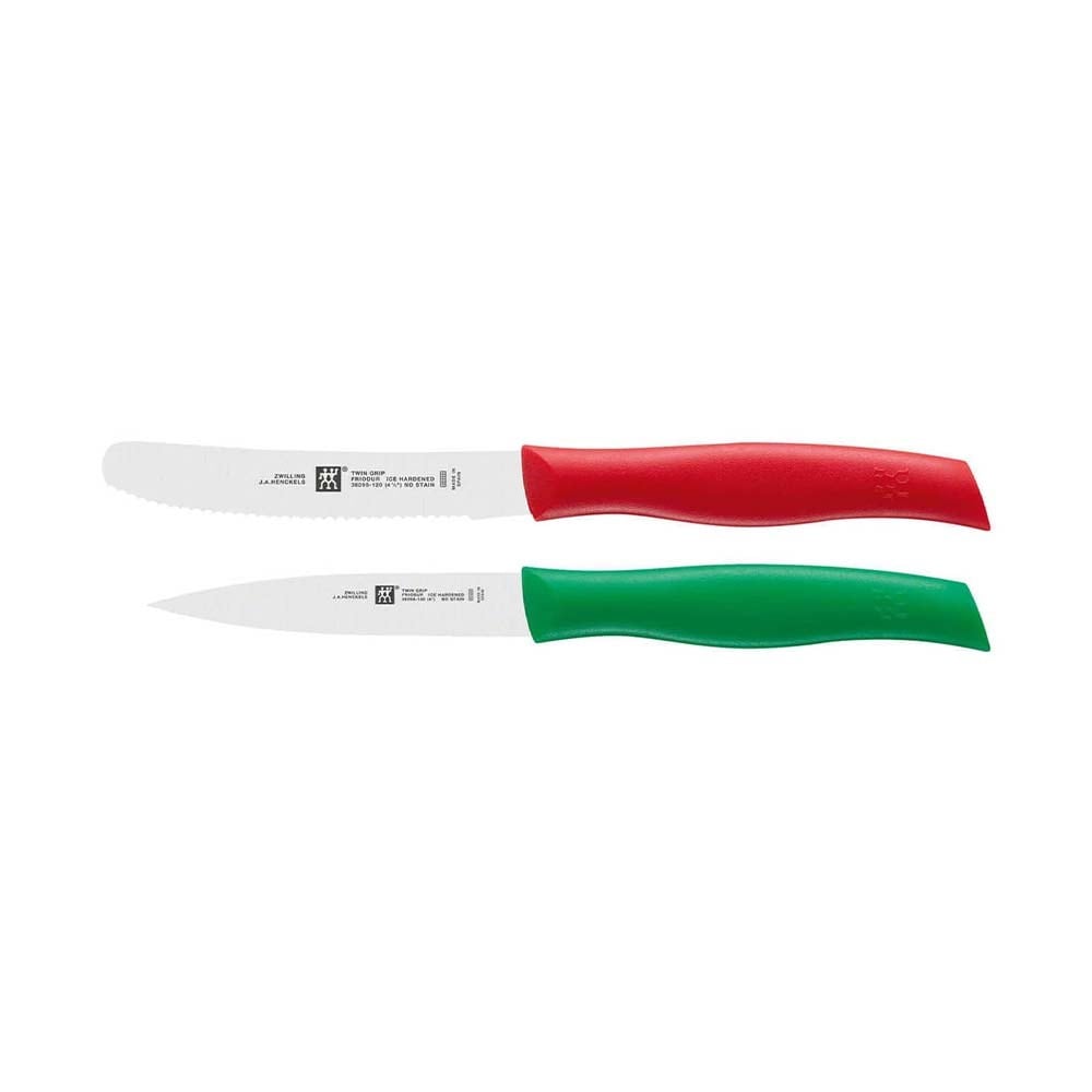 Zwilling Twin Grip Bıçak Seti 2 Parça Kırmızı-YeşilZwilling