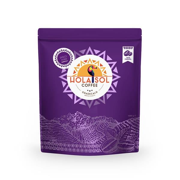 Hola Sol Dolce Nero Çekirdek Kahve 1000 GrHola Sol