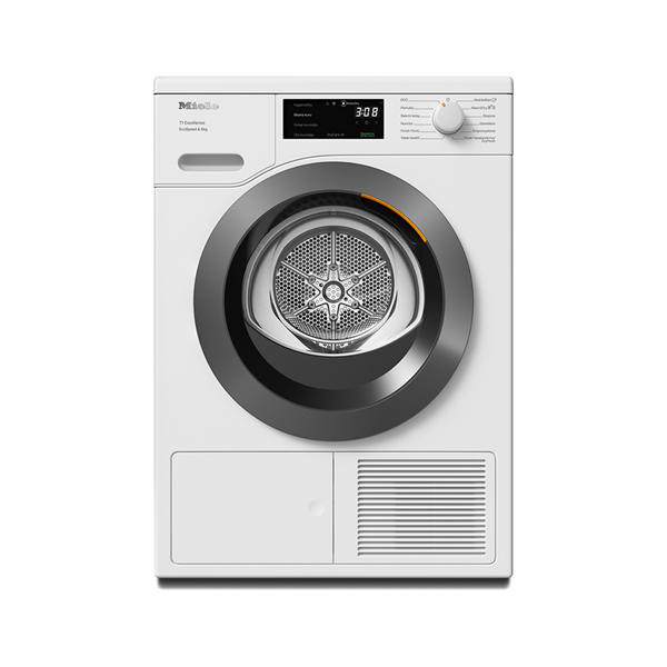 Miele TED645WP Kurutma Makinesi 9 kg A+++ DryCare 40, EcoSpeed Lotus BeyazıMiele