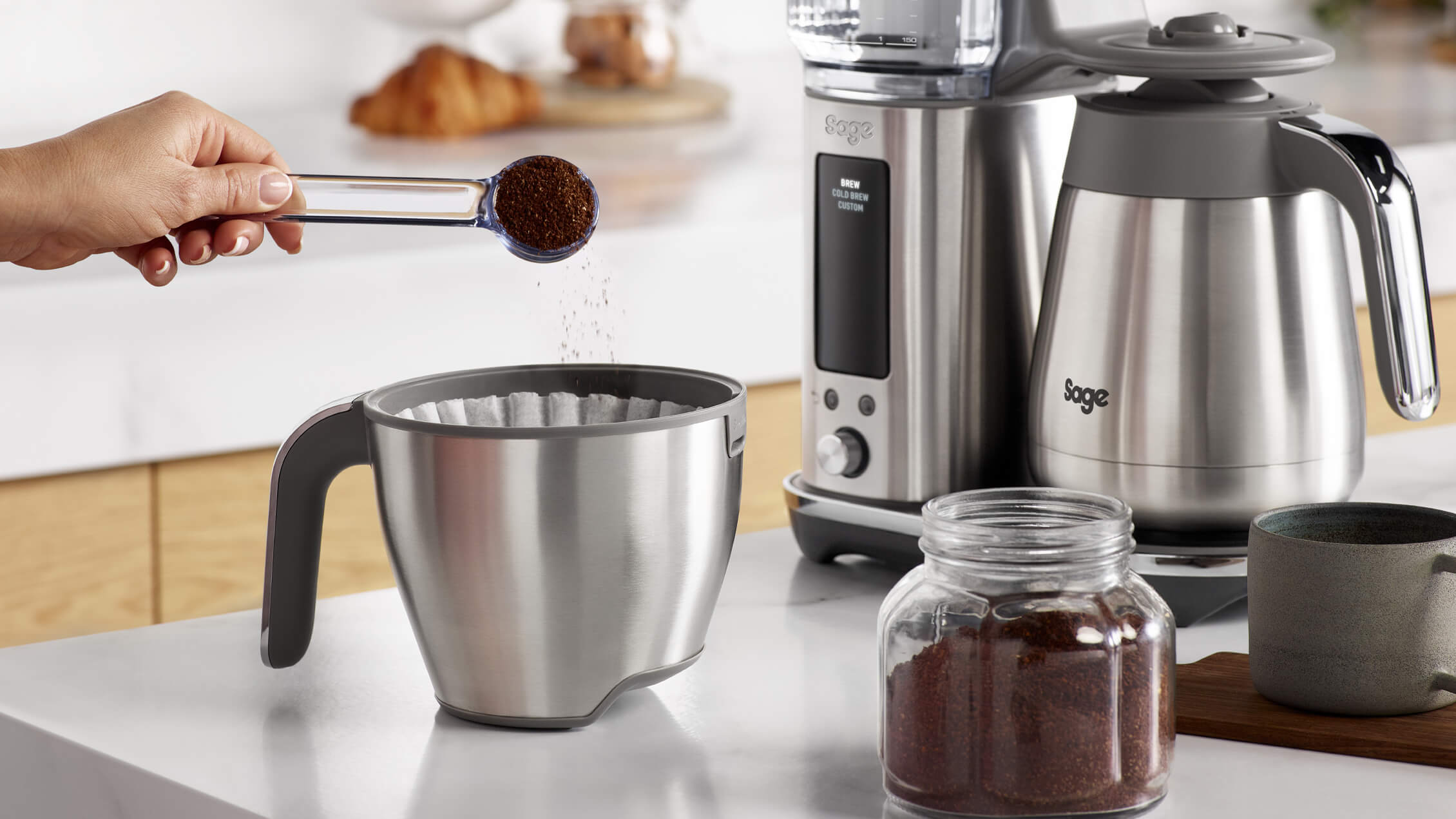 Sage The Luxe Brewer SDC465 Filtre Kahve Makinesi