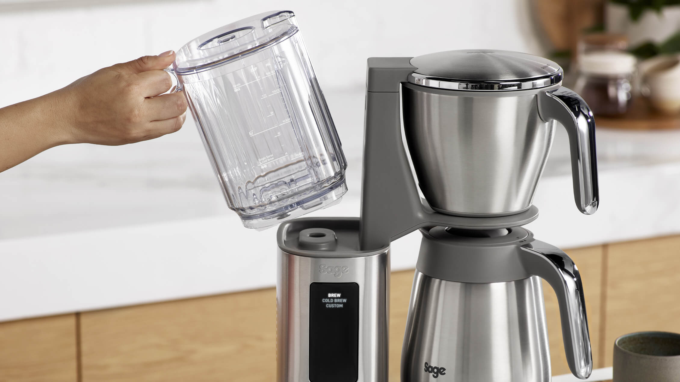 Sage The Luxe Brewer SDC465 Filtre Kahve Makinesi