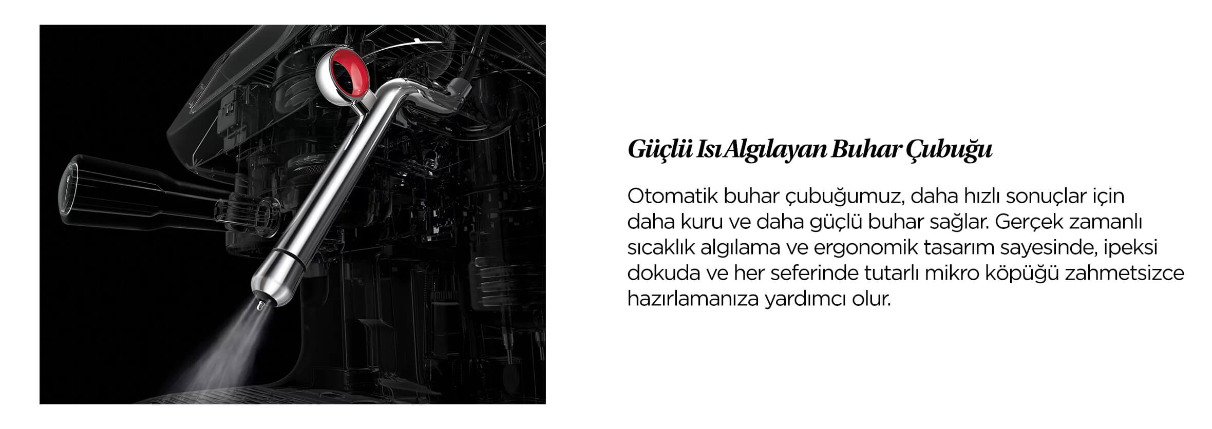 Sage SES995 Espresso Makinesi Buhar Çubuğu