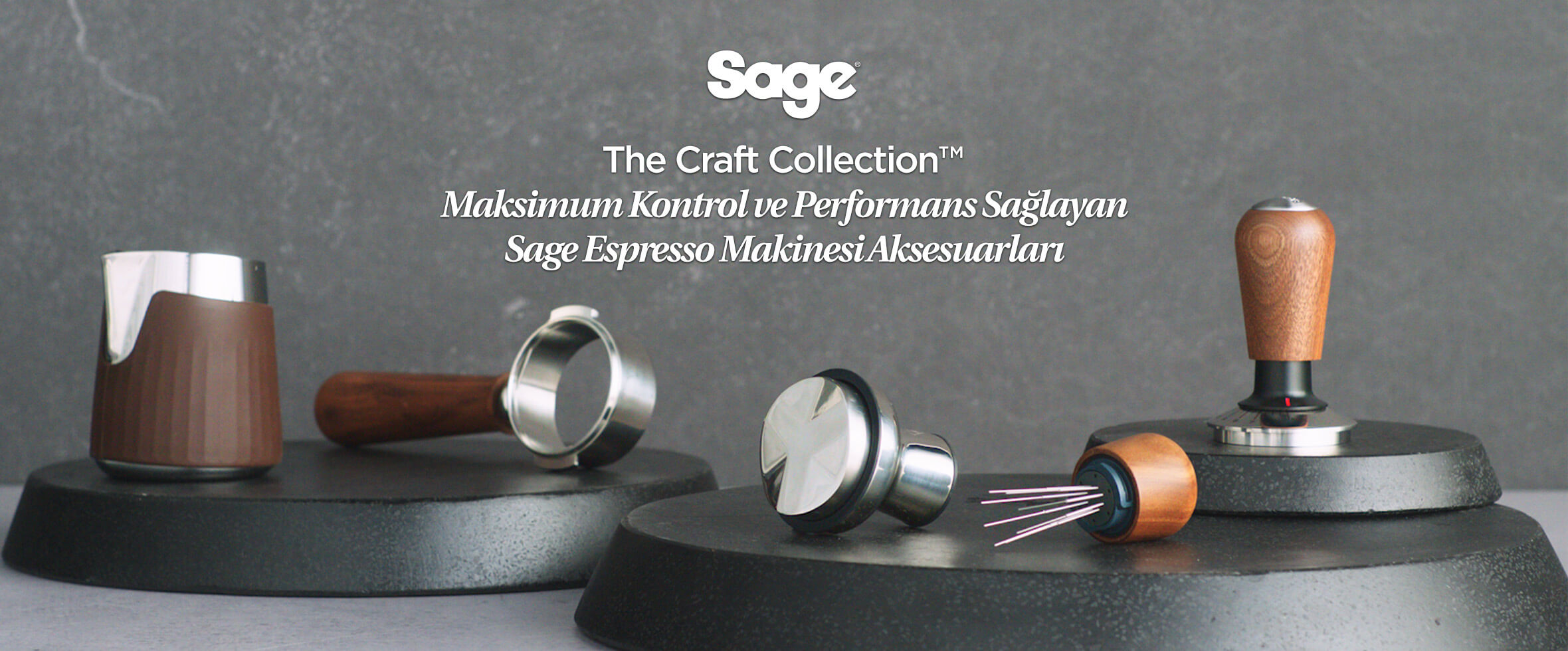 Sage The Craft Collection Kahve Makinesi Aksesuarları