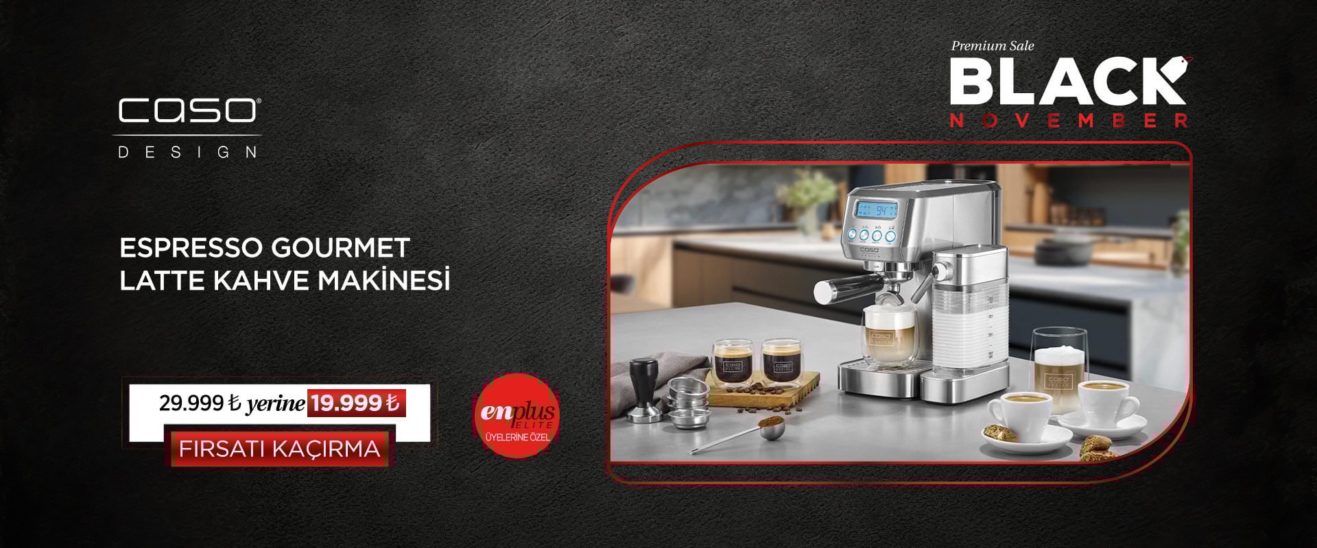 Caso Gourmet Latte Espresso Makinesi