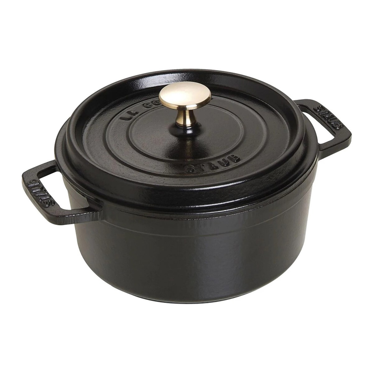 Staub La Cocotte Döküm Tencere 18 cm Siyah