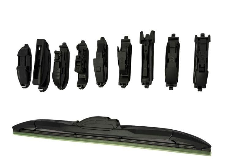 10 aparatlı hibrit silecek kilitli model 35 cm / CASI10-35