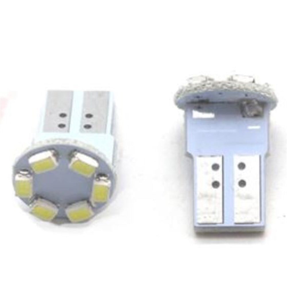6 Smd Fiber Led T-10 Mavi Ampul 12V