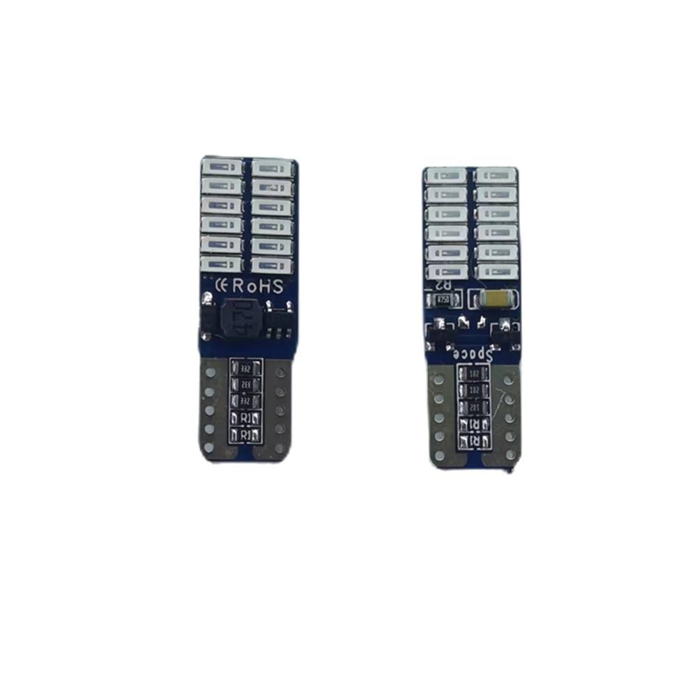T10 Led Ampul 24SMD Canbuslu mavi 2'li Set 12V / LAAM627-4