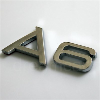 A6 Krom 3 Boyutlu Amblem 8000639