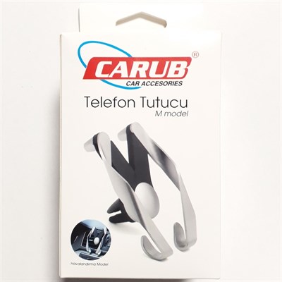 Carub Telefon Tutucu Ayarlı Havalandırma Siyah BR5901045