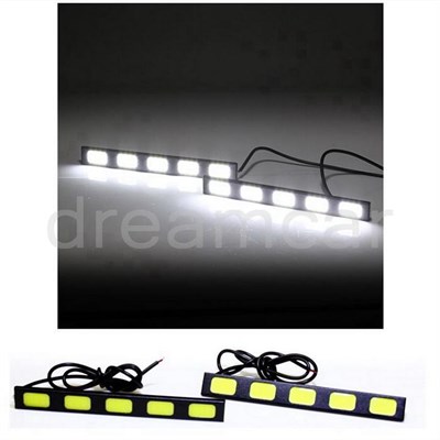 Dreamcar 5 Led Cob Beyaz Gündüz Ledi 2 Adet 5652201