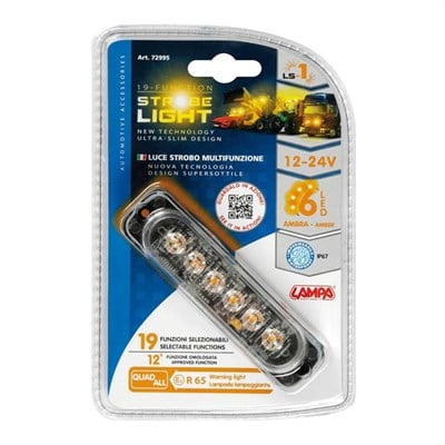 Lampa 19 Fonksiyon 6 Sinyal Turuncu Amber Led Çakar Lamba 72995